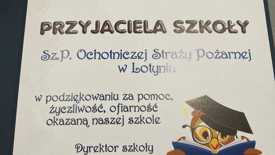 Gala przyjaciół szkoły